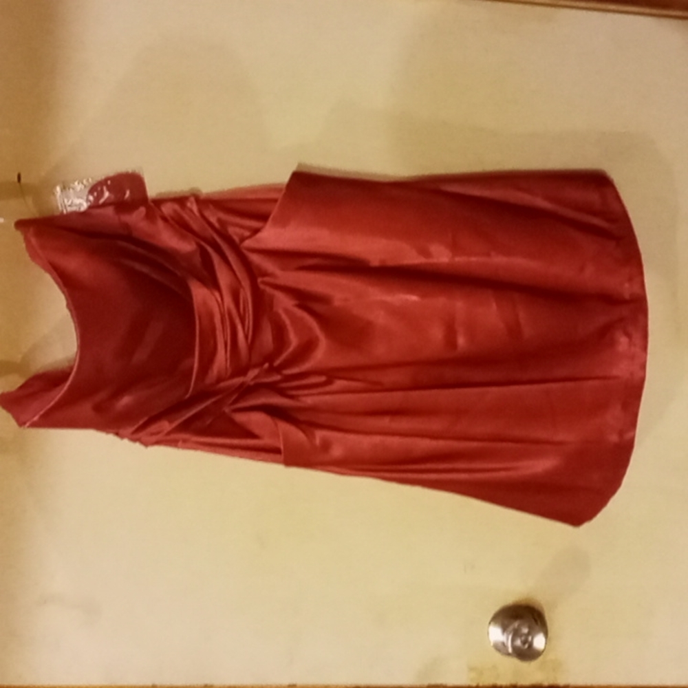 David's Bridal bridesmaid dress